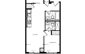 2-комнатная квартира на Дандас-стрит Восток, Канада за C$1 146 000