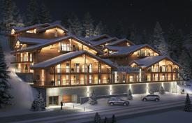 Новая красивая квартира с парковочным местом и видом на горы рядом с горнолыжными склонами, в центре Ле Же, Франция за 476 000 €
