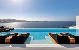Великолепная вилла с потрясающим видом на море и 2 бассейнами на Миконосе, Эгейские острова, Греция за 21 000 € в неделю