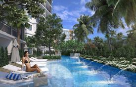 Комфортабельная квартира с террасой и видом на море в современной резиденции с бассейном, недалеко от пляжа, Май Као, Таиланд за $270 000