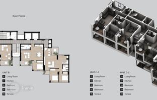 3-комнатный пентхаус 110 м² в Махмутларе за 19 990 000 TRY