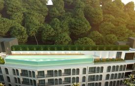 Новые апартаменты с балконом и видом на горы в жилом комплексе с ботаническим садом, бассейном и парковкой, Пхукет, Тайланд за $105 000