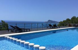 Потрясающая меблированная квартира с личным бассейном и видом на море, Алтея Хиллс, Аликанте, испания за $675 000