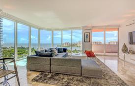 Элитные апартаменты с видом на океан в резиденции на первой линии от пляжа, Майами-Бич, Флорида, США за $2 599 000