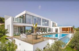 Вилла в стиле хай-тек с бассейном и видом на море в Са-Каррока, Ибица, Испания за 23 500 € в неделю