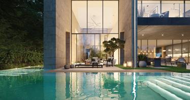Новый комплекс вилл Ayla (Serenity Mansions) с собственным пляжем, Tilal Al Ghaf, Дубай, ОАЭ