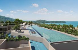 Апартаменты с видом на горы и море в резиденции с бассейном, рядом с пляжем, Пхукет, Таиланд за 254 000 €