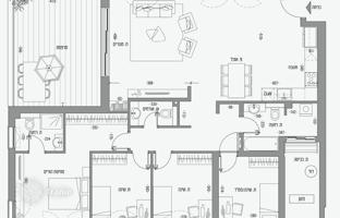 3-комнатная квартира 84 м² в Нетании за $982 000
