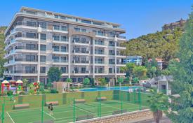 Элитные апартаменты с видом на море с резиденции с аквапарком, бассейнами и спа, в 250 метрах от пляжа, Алания, Турция за $266 000