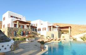 Новая трехэтажная вилла с бассейном и террасами, Миконос, Греция за 3 900 000 €