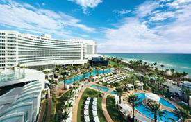 Элегантная меблированная квартира с видом на океан в Майами-Бич, Флорида, США за 1 096 000 €