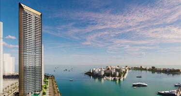 Элитная высотная резиденция Nautica с бассейном и гаванью, Dubai Maritime city, Дубай, ОАЭ