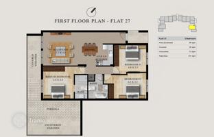3-комнатная квартира 98 м² в Пиле за 346 000 €