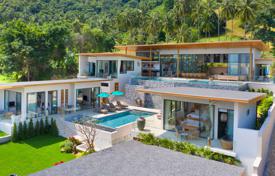 Элитная вилла с двумя бассейнами и премиальными отельными удобствами, рядом с пляжем Чавенг, Самуи, Таиланд за 4 160 000 €