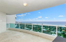 Элитные апартаменты с видом на океан в резиденции на первой линии от пляжа, недалеко от поля для гольфа, Майами, Флорида, США за $2 300 000