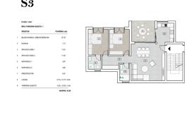 3-комнатные апартаменты в новостройке 83 м² в Примоштене, Хорватия за 268 000 €