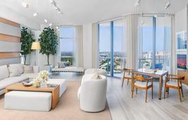 Элитные апартаменты с видом на океан в резиденции на первой линии от пляжа, Север Майами-Бич, Флорида, США за $3 299 000