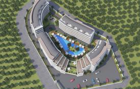 Квартира 1+1, 2+1, 3+1 в строящемся комплексе, концепция отеля 5*, 0% рассрочка до 09.2024 года, комплекс с трансфером на пляж, Оба — Аланья за $184 000