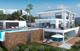 Современная дизайнерская трехуровневая вилла с бассейном и видом на море, Бенаавис, Испания за 5 950 000 €