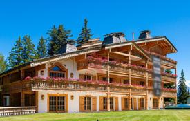 Элитные квартиры в шикарном шале с бассейном и спа в центре горнолыжного курорта Кран — Монтана, Швейцария за 4 178 000 €