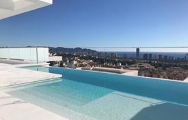 Новая вилла с панорамным видом на море и город в Финестрате, Аликанте, Испания за 1 400 000 €