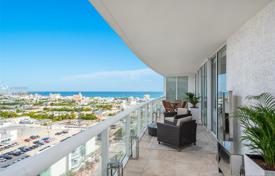 Двуспальная отремонтированная квартира на первой линии от океана в Майами-Бич, Флорида, США за 1 256 000 €