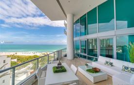 Элитная меблированная квартира с видом на океан в резиденции на первой линии от пляжа, Майами-Бич, Флорида, США за 3 598 000 €