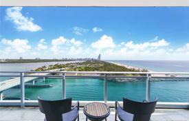 Современная квартира с видом на океан в резиденции на первой линии от пляжа, Бал Харбор, Флорида, США за $950 000