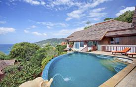Вилла с четырьмя спальнями, бассейном и террасами с потрясающим видом на море, Патонг, Пхукет, Таиланд за 2 174 000 €
