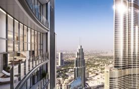 Просторные апартаменты в высотной резиденции с бассейном, ресторанами и кинотеатром, Дубай, ОАЭ за $4 581 000