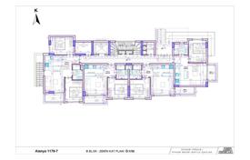 Квартира 1+1 в центре Алании, вблизи пляжа Клеопатра за $135 000