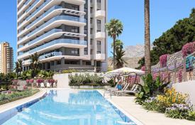 Двухкомнатные апартаменты с видом на море в закрытой резиденции с бассейнами, Бенидорм, Испания за 320 000 €