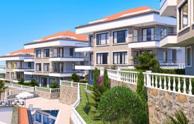 На продажу квартиры с видом на море и горы район Алании Каргыджак за $245 000