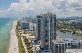 Светлые апартаменты с видом на океан в резиденции на первой линии от пляжа, Майами-Бич, Флорида, США за $2 500 000