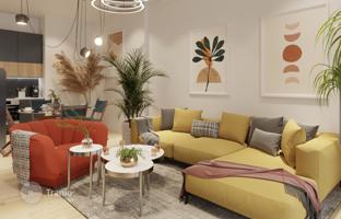1-комнатная квартира 66 м² в Сабуртало за $106 000