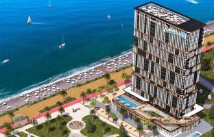 2-комнатная квартира в новостройке 55 м² в Сарпи за $182 000