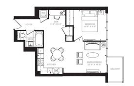 Квартира на Блю Джейс Вей, Олд Торонто, Торонто,  Онтарио,   Канада за C$776 000