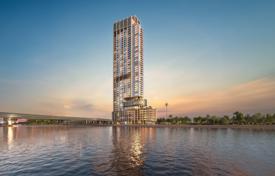 Новая высотная резиденция на берегу канала One River Point с бассейнами рядом с Бурдж Халифа, Business Bay, Дубай, ОАЭ за От $769 000