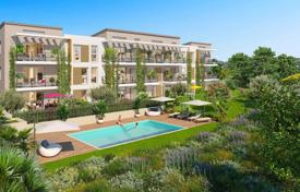 Новая двухкомнатная квартира в комплексе с бассейном и паркингом, Сен-Лоран-дю-Вар, Лазурный Берег, Франция за 263 000 €
