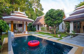 Меблированная вилла с садом, бассейнами, террасой и парковкой, Самуи, Таиланд за $650 000