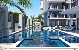 Квартиры в новой резиденции с бассейнами и полем для мини-гольфа, рядом с морем, Аланья, Турция за $154 000