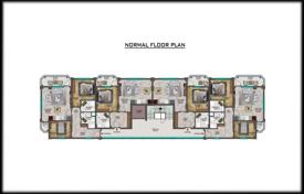 Новый малоэтажный проект с небольшим количеством квартир, район Махмутлар за $138 000