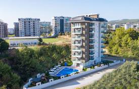 Светлые апартаменты в резиденции с бассейном и зонами отдыха, Алания, Турция. Цена по запросу