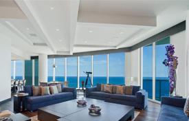 Стильные апартаменты с видом на океан в резиденции на первой линии от пляжа, Холливуд, Флорида, США за $4 150 000