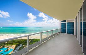 Светлые апартаменты с видом на океан в резиденции на первой линии от набережной, Майами-Бич, Флорида, США за $9 150 000