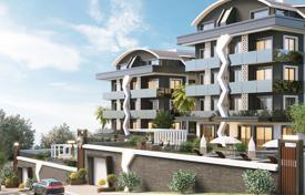 Элитные апартаменты в новом комплексе с бассейном и садом, Алания, Турция за $357 000