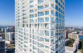 Комфортабельные апартаменты с террасами, видом на океан и частным лифтом, Санни Айлс Бич, США за 1 604 000 €