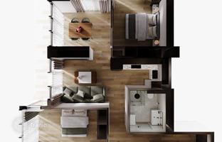 3-комнатная квартира в новостройке 82 м² в Батуми за $163 000