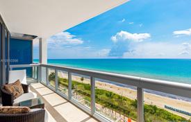 Комфортабельная квартира с видом на океан в резиденции на первой линии от пляжа, Майами-Бич, Флорида, США за $1 775 000