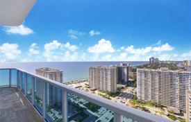 Комфортабельные апартаменты с видом на океан в резиденции на первой линии от пляжа, Халландейл Бич, Флорида, США за $985 000